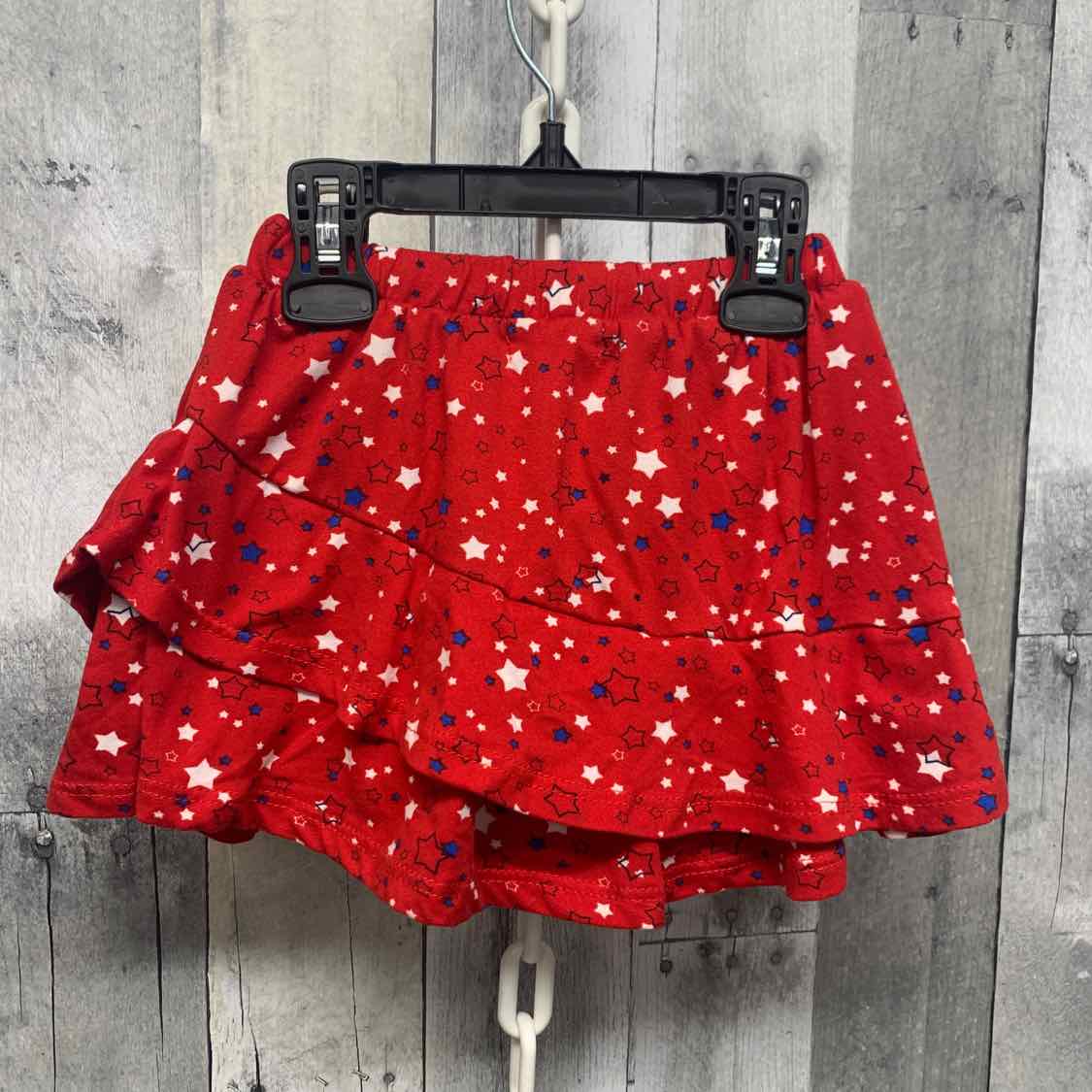 Size 3T Red/Navy Btween Skirt