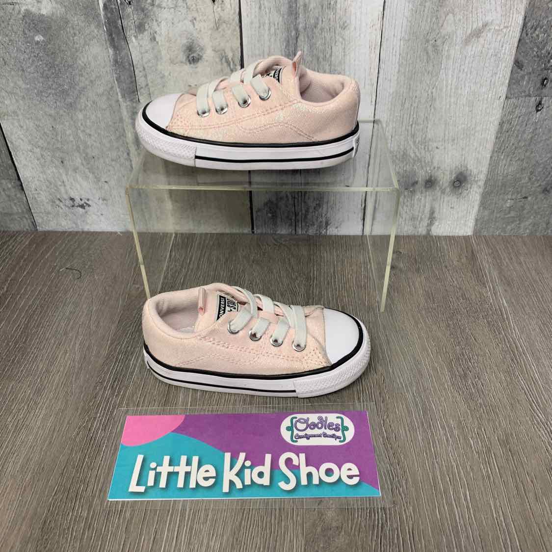 Size 6 Pink/White Converse Sneakers