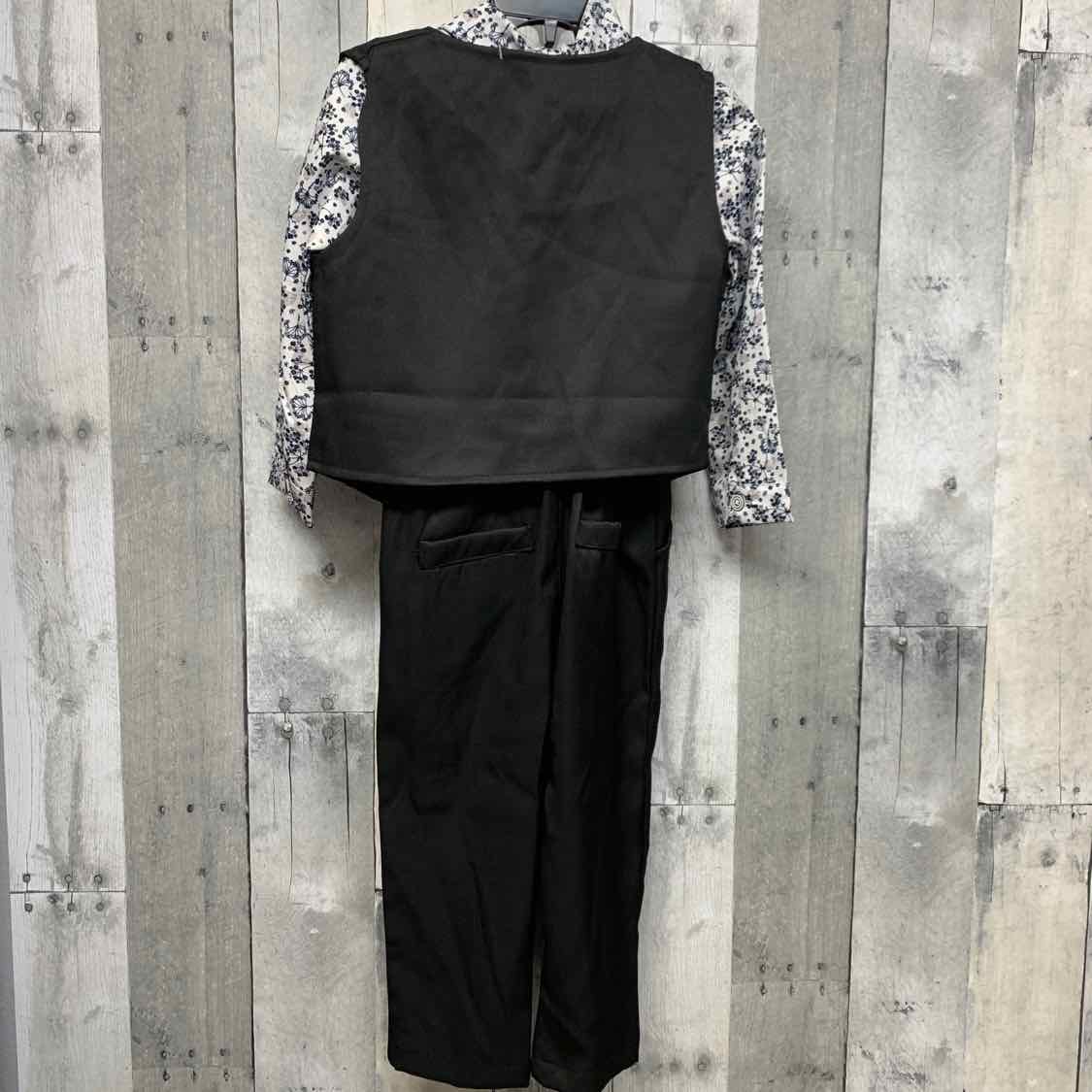 Size 2/3 Black/White B Brand 2pc+ Suit