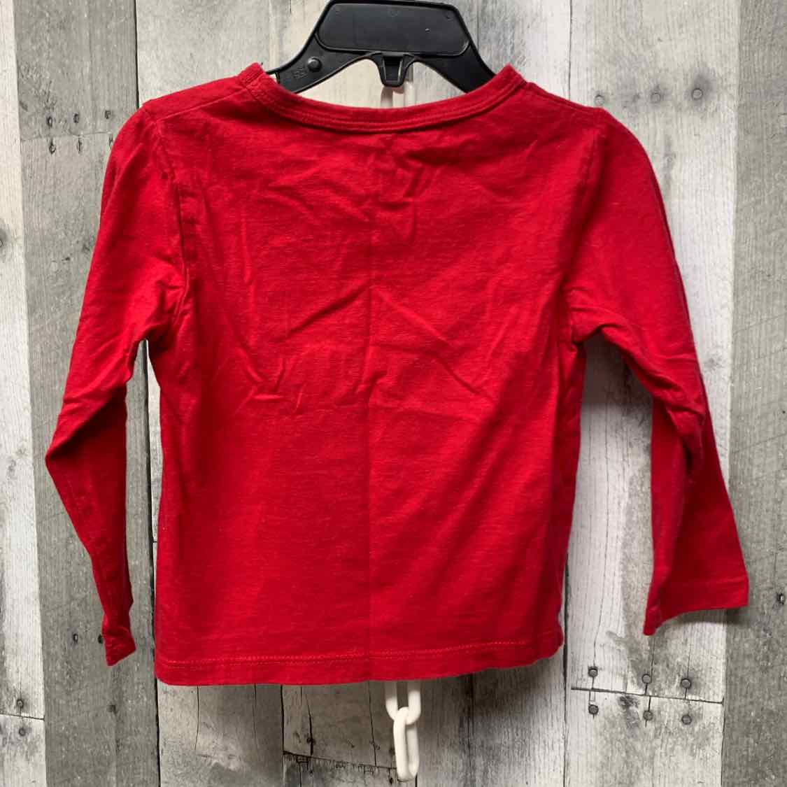 Size 2T Red Graphic Children's Place Long Sleeve Shirt