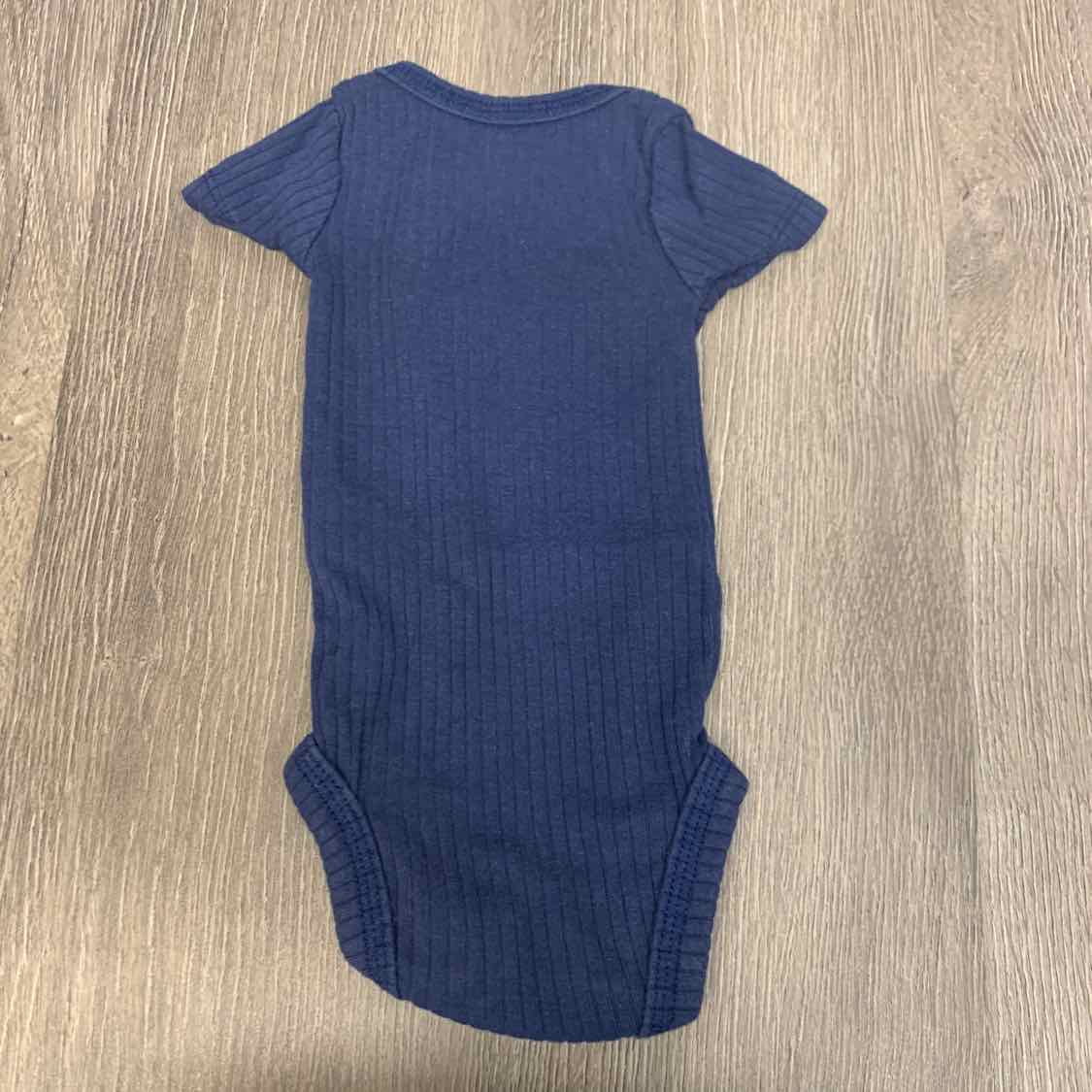 Size Preemie Navy Just One You Bodysuit