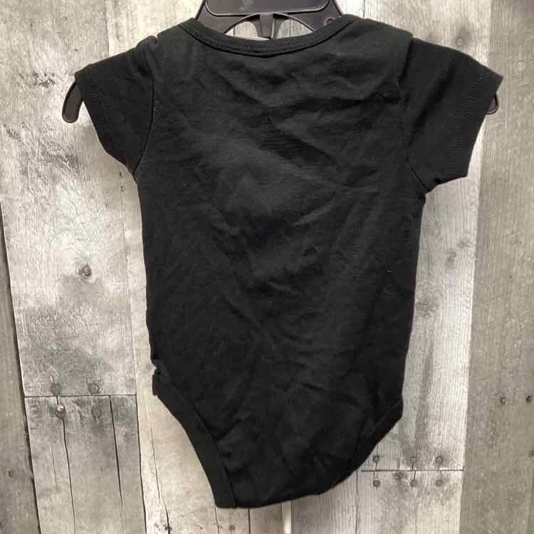 Size 9 Months Black/Red Sport Brand Bodysuit