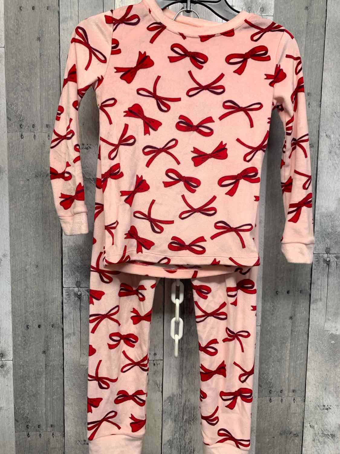 Size 6 Pink/Red Holiday Brands 2pc PJs