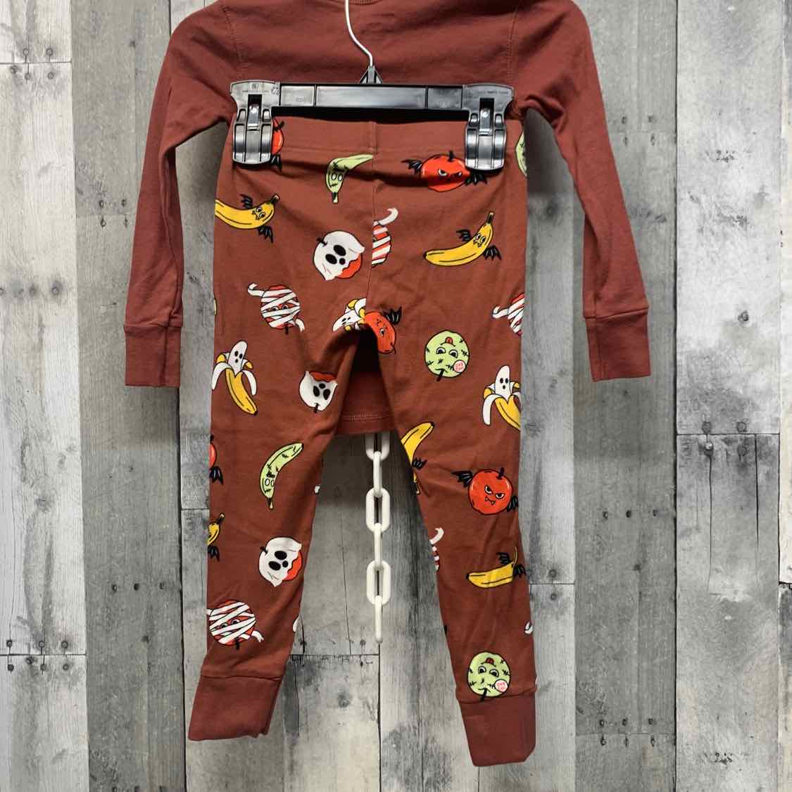 Size 5 Brown Print Old Navy 2pc PJs