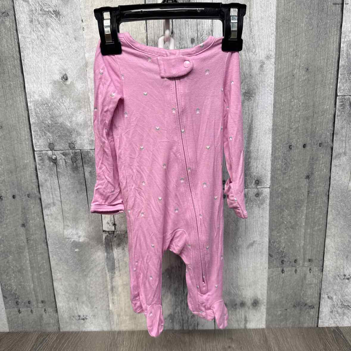 Size Newborn Purple Just One You Footy PJs