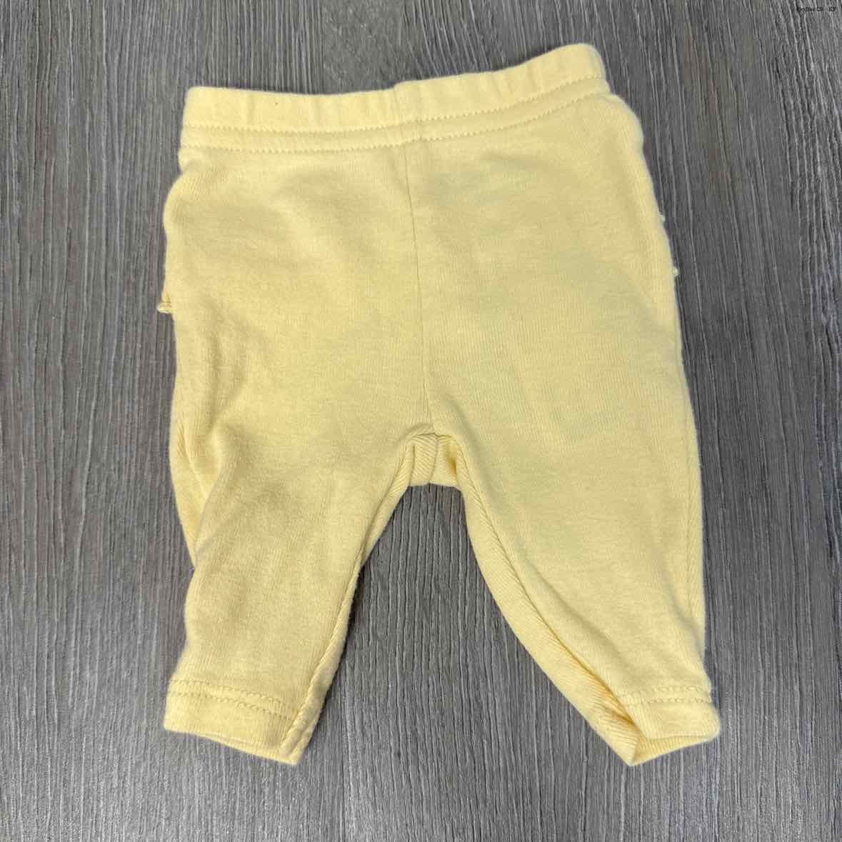 Size Preemie Yellow Child of Mine Athletic Pants