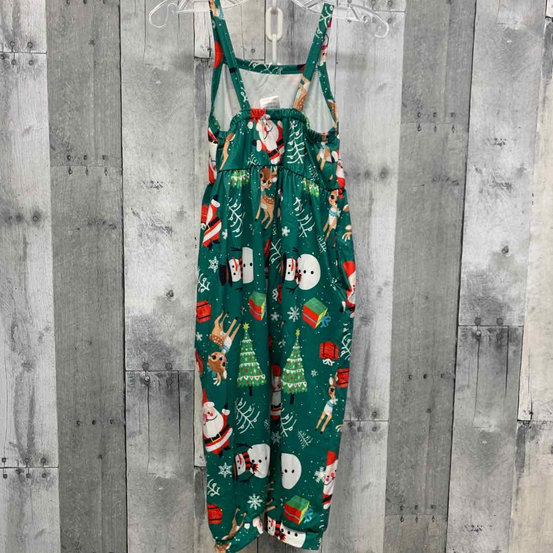 Size 2/3 Green Print B Brand Romper