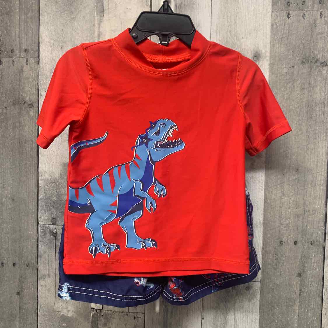 Size 24 Months Red/Blue Carter's 2pc+ Swim Suit
