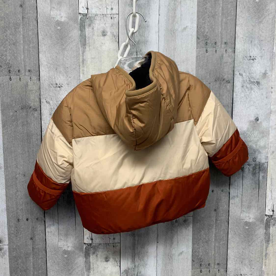 Size 12 Months Tan/Brown Swiss Tech Snow Jacket