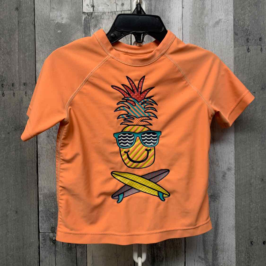 Size 12-18 Months Orange Graphic Gap Swim Top