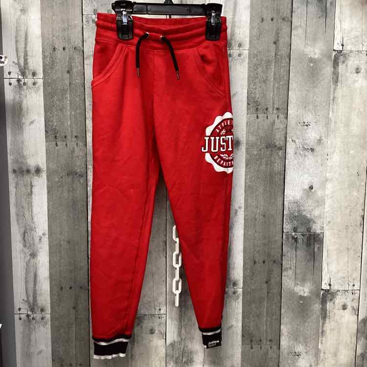 Size Medium Red Justice Athletic Pants