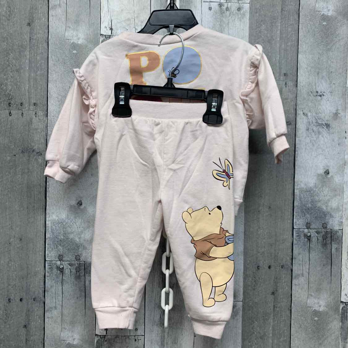 Size 12 Months Pink Disney Sweats - 2pc