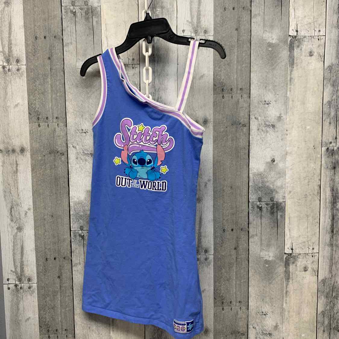 Size 10/12 Blue/Purple Disney Dress - Knit