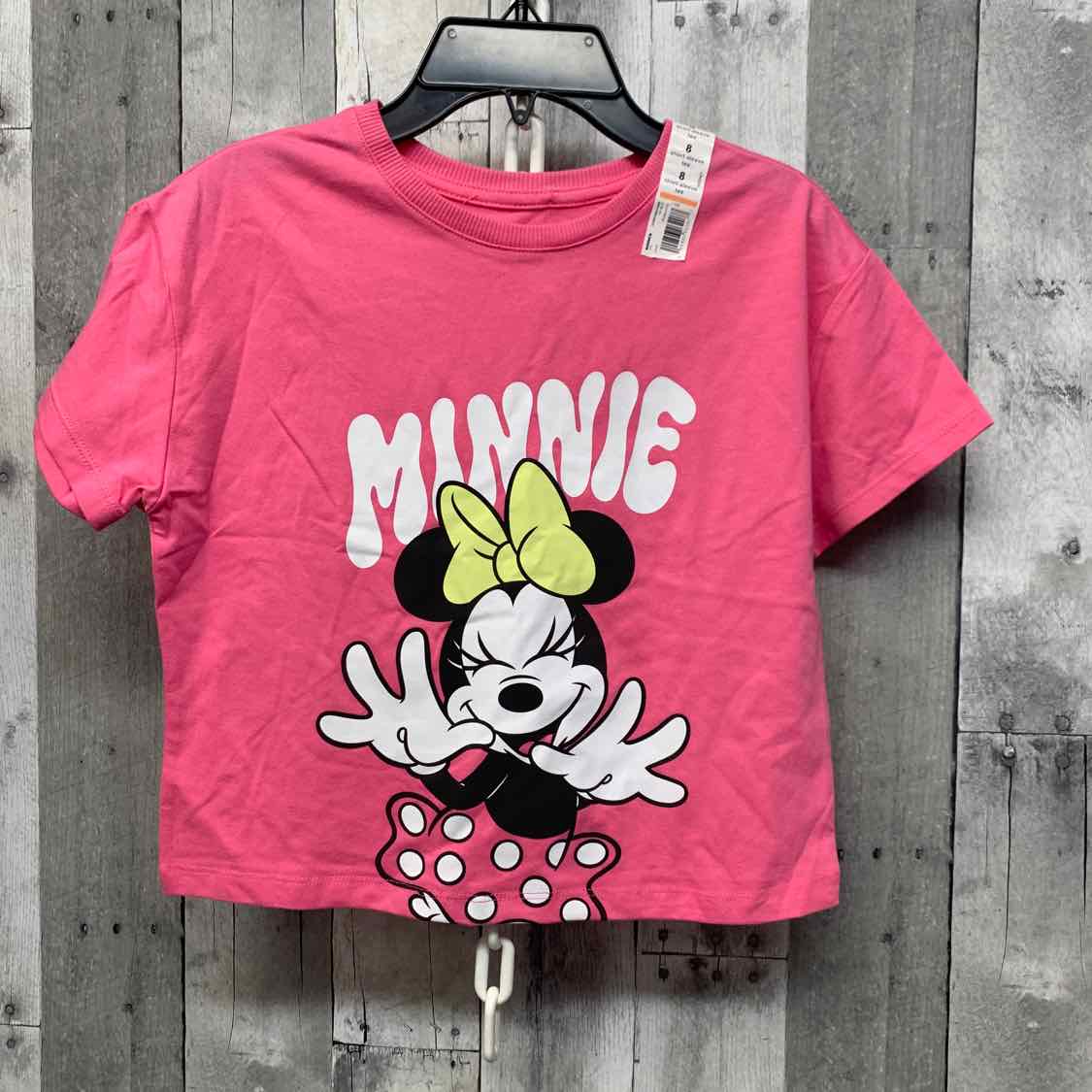 Size 8 Pink Print Jumping Beans T Shirt
