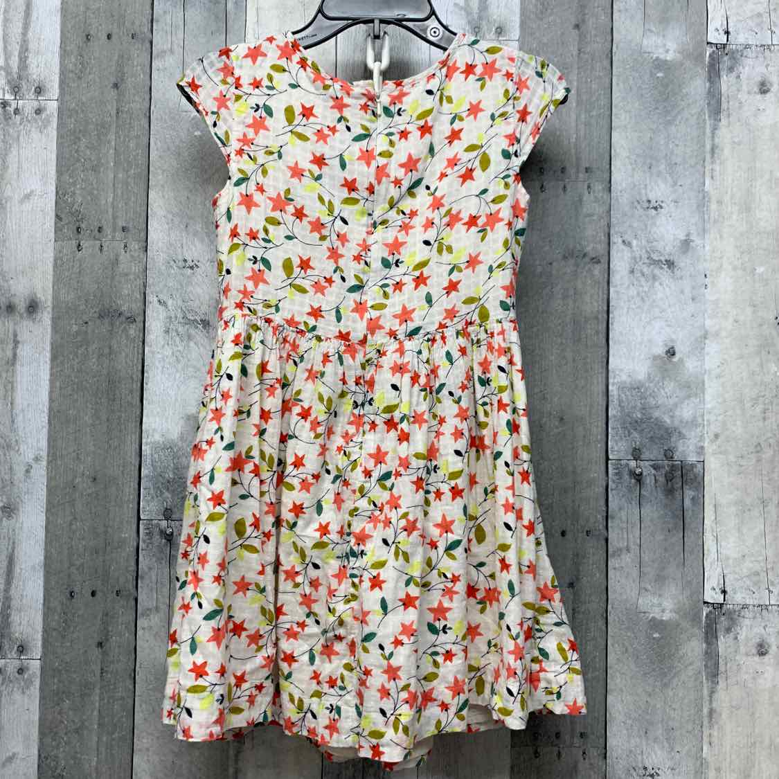 Size Medium White Print Gap Dress