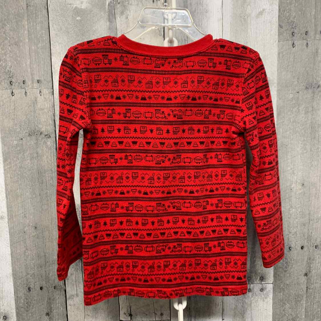 Size 3T Red/Black Jumping Beans Long Sleeve Shirt