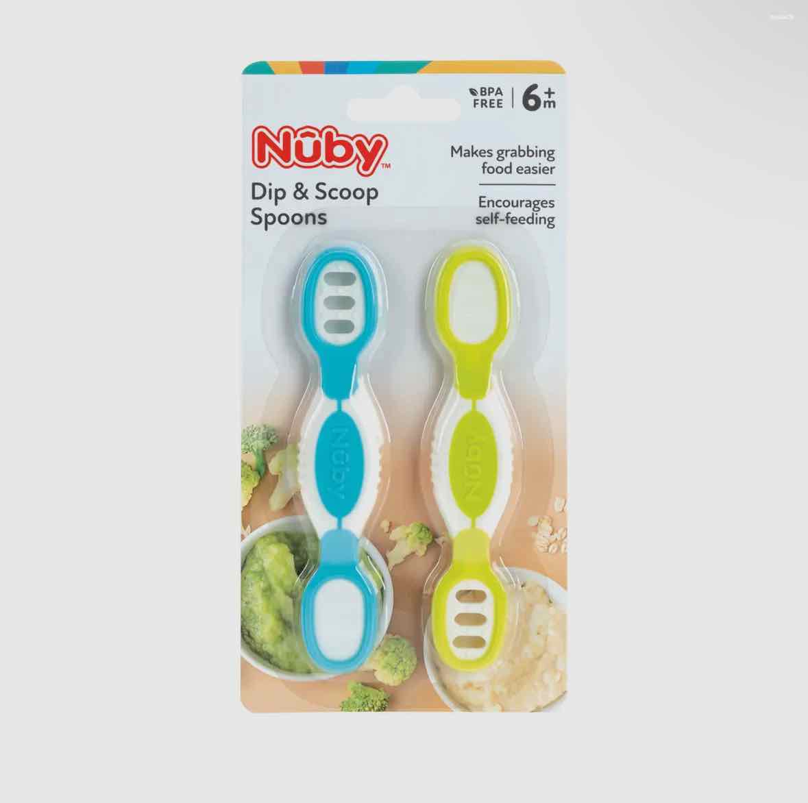 Nuby Dig & Scoop Spoons - OodlesCB