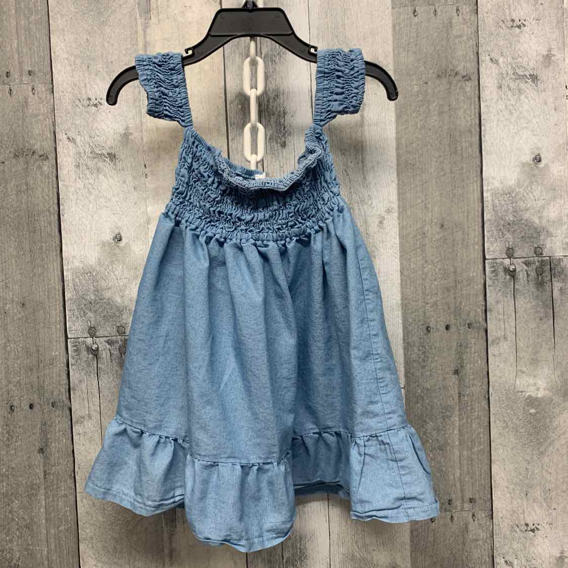 Size 3T Denim Bailey's Blossoms Dress