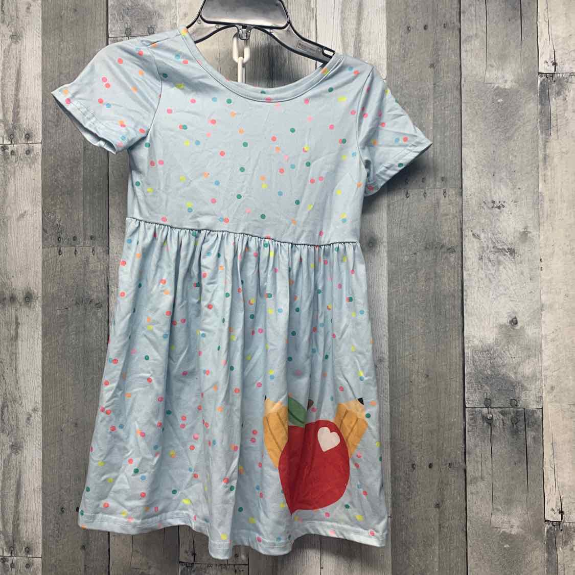 Size 5/6 Blue Print B Brand Dress - Knit