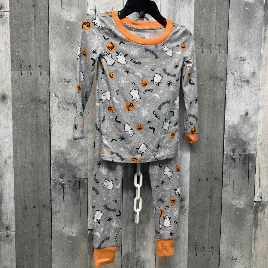 Size 2T Orange/Red Holiday Brands 2pc PJs