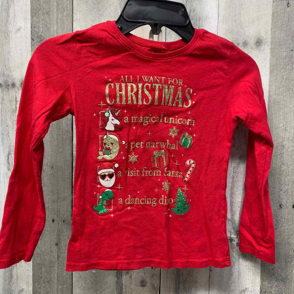 Size 5/6 Red Children's Place Long Sleeve Shirt