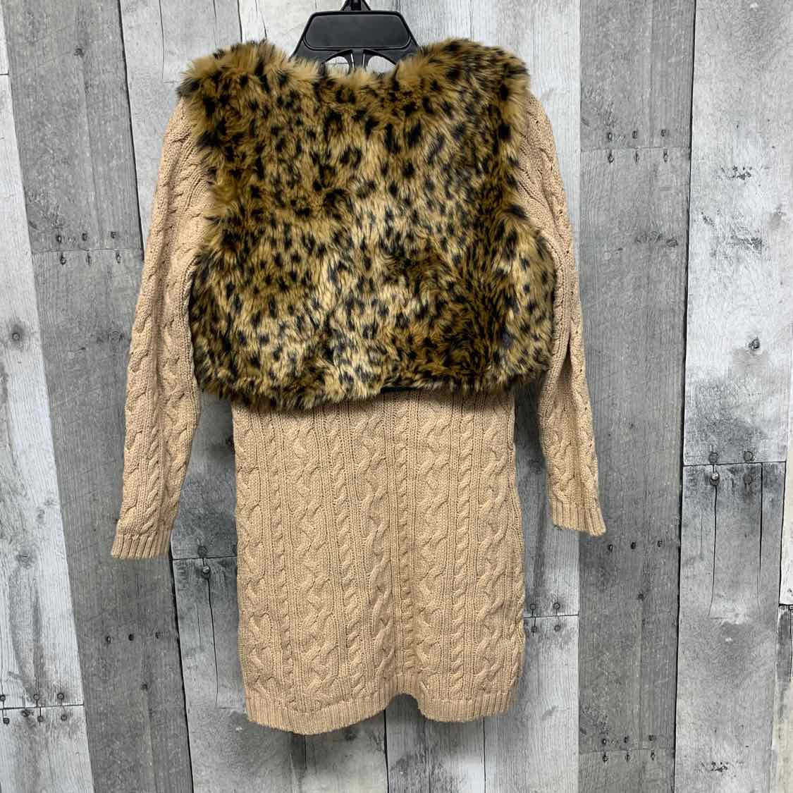 Size 2T Brown Rachel 2pc Dress