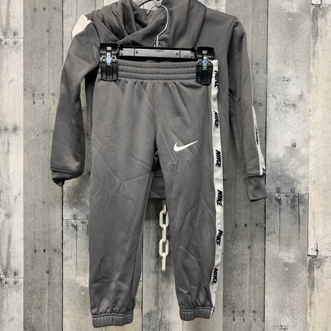 Size 4 Gray/White Sport Brand Jacket/Pants