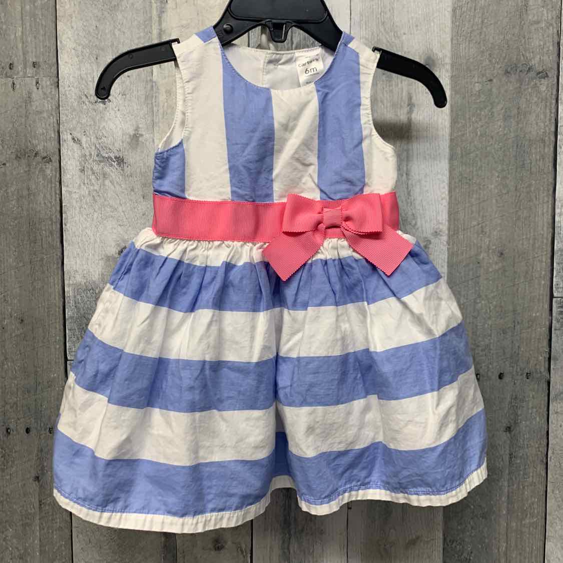 Size 6 Months Blue/Pink Carter's Dress - OodlesCB