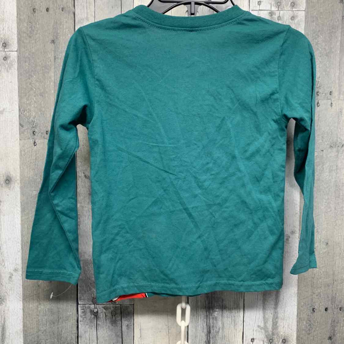 Size 5T Green/Red Dr Seuss Long Sleeve Shirt