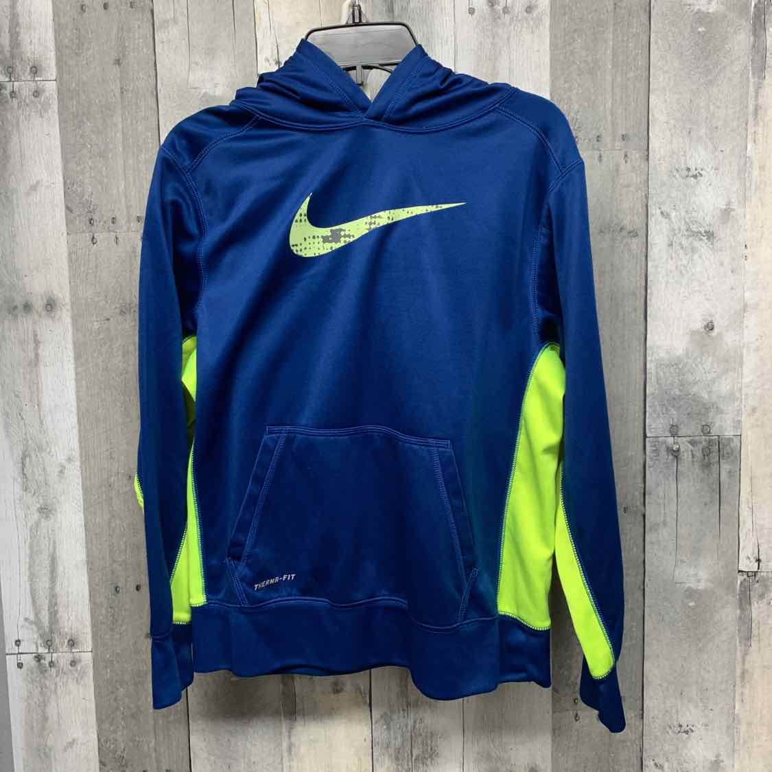 Size Large Blue/Green Sport Brand Pull Over