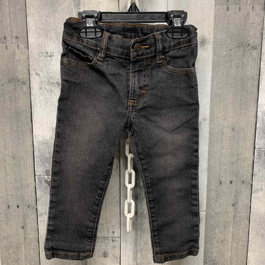 Size 2T Black Denim Wrangler Jeans