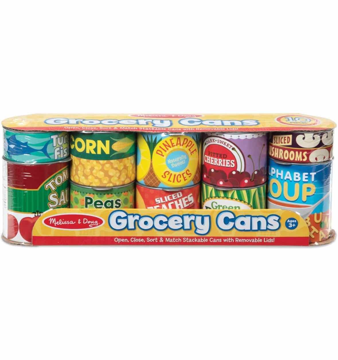 Melissa & Doug Grocery Cans