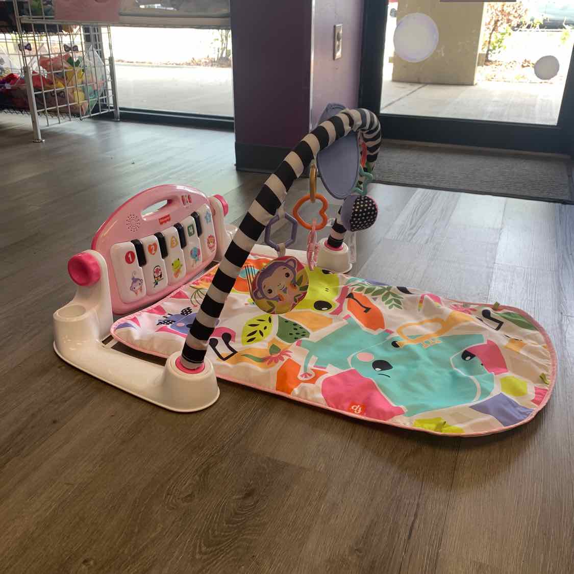 Fisher Price Pink/Green Floor Gym