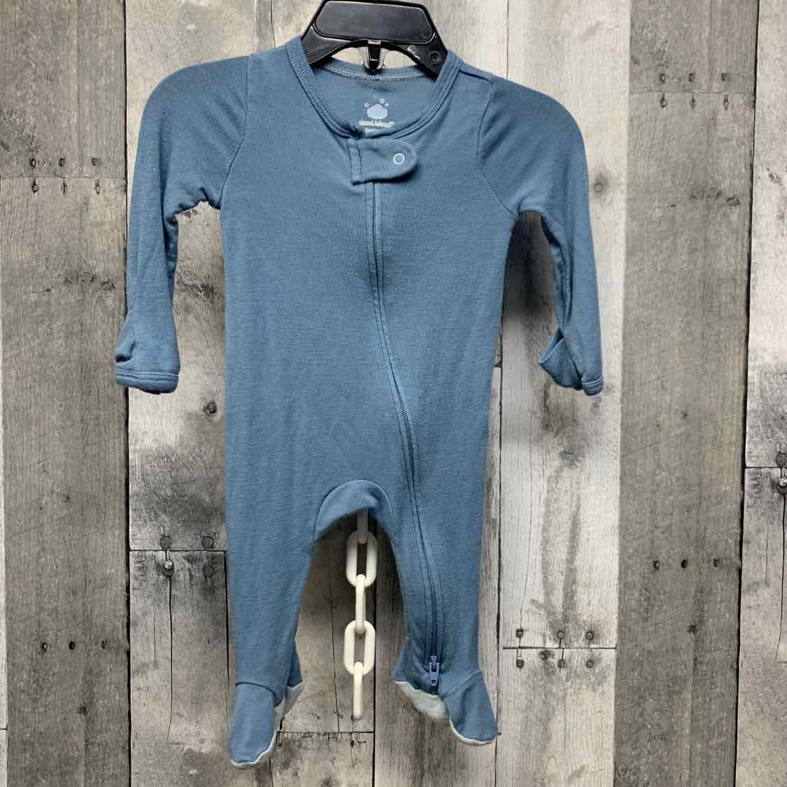 Size Newborn Blue Cloud Island Footy PJs - OodlesCB