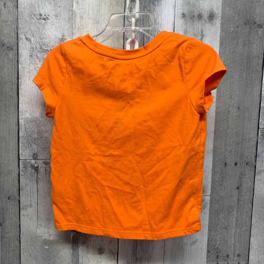 Size 3T Orange Graphic Cat & Jack T Shirt