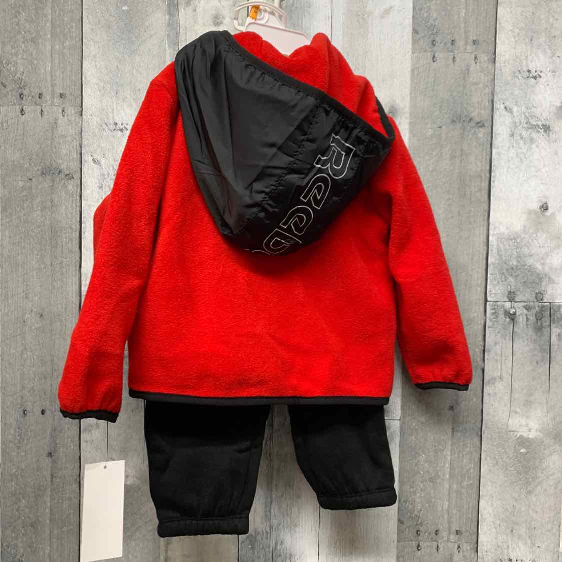 Size 12 Months Red/Black Reebok Jacket/Pants