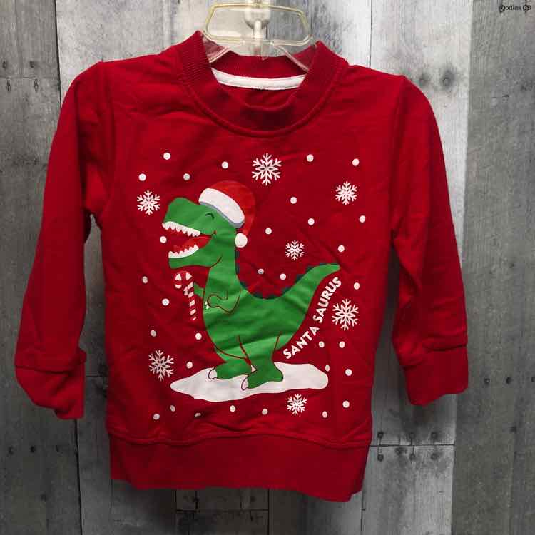 Size 2T Red Graphic B Brand Sweat Shirt