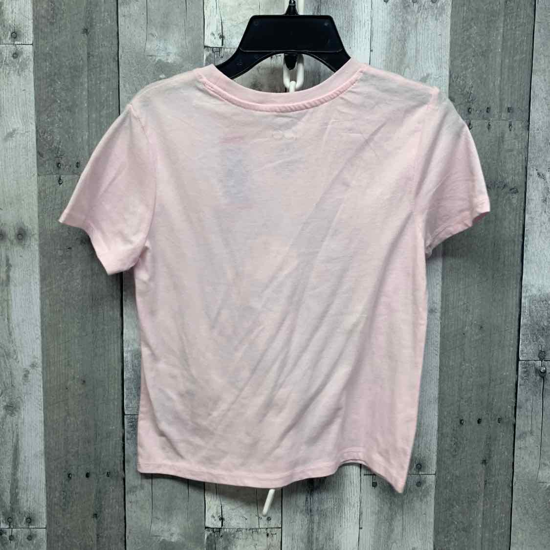 Size 6/6X Pink Graphic Disney T Shirt - OodlesCB