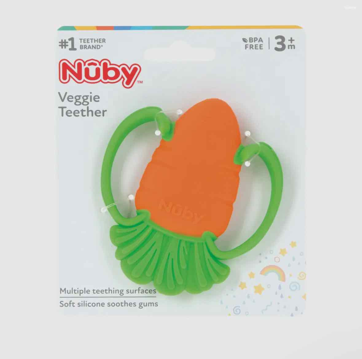 Nuby Veggie Teether--More Options - OodlesCB