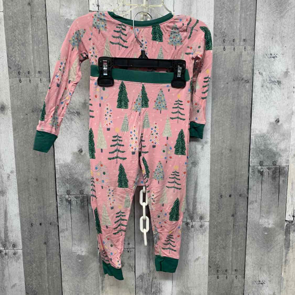 Size 18-24 Months Pink Print Little Sleepies 2pc PJs