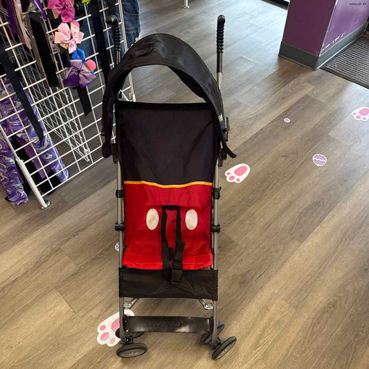 Cosco Red/Black Mickey Mouse Umbrella Stroller