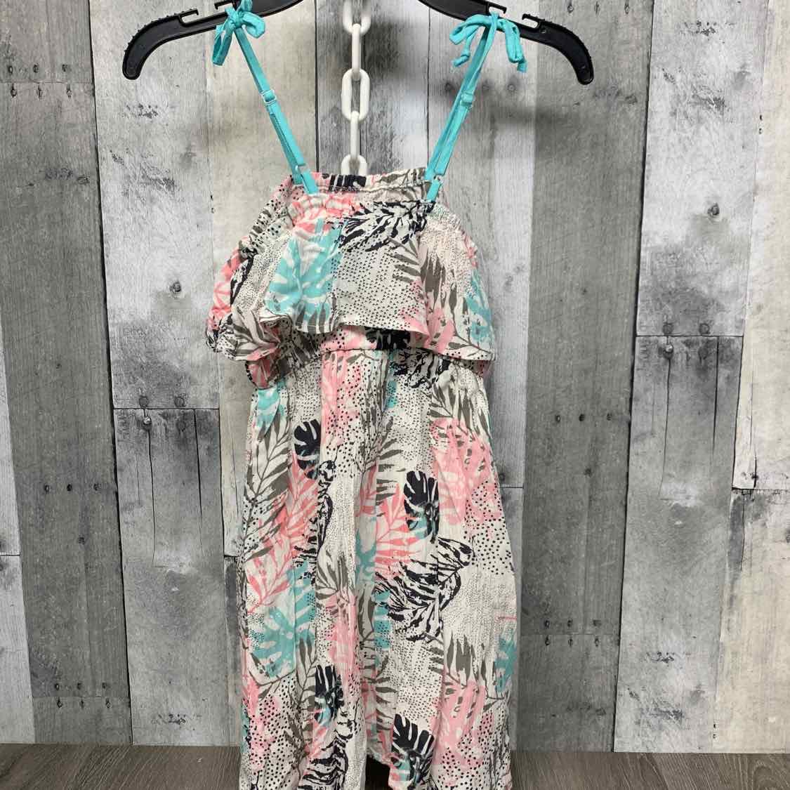 Size 4 Pink/Teal Jessica Simpson Dress