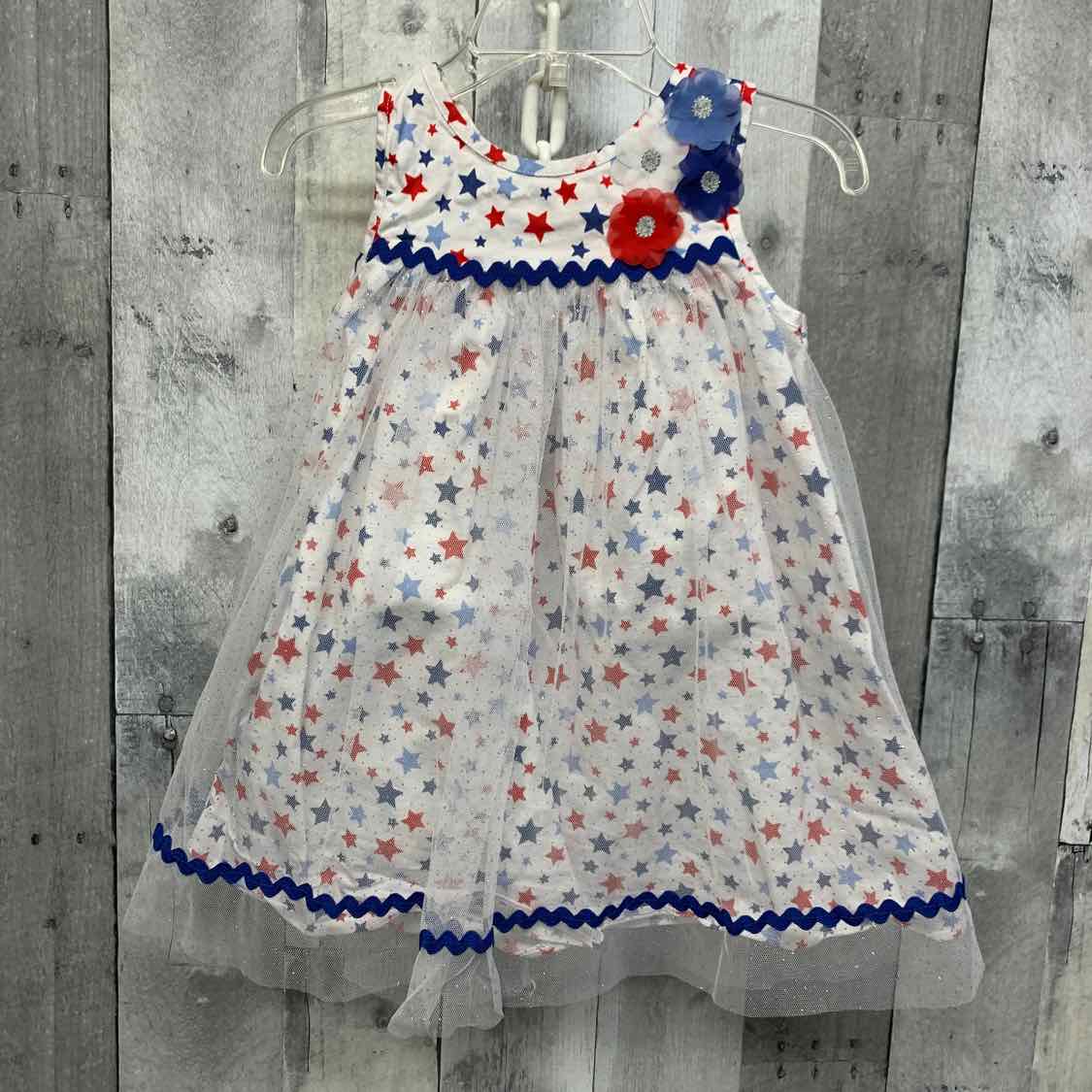 Size 2T Red/White/Blue Goodlad Dress