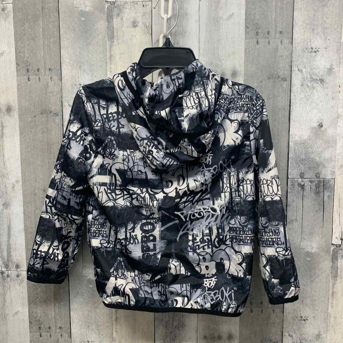 Size 4/5 Black/White Reebok Light Jacket