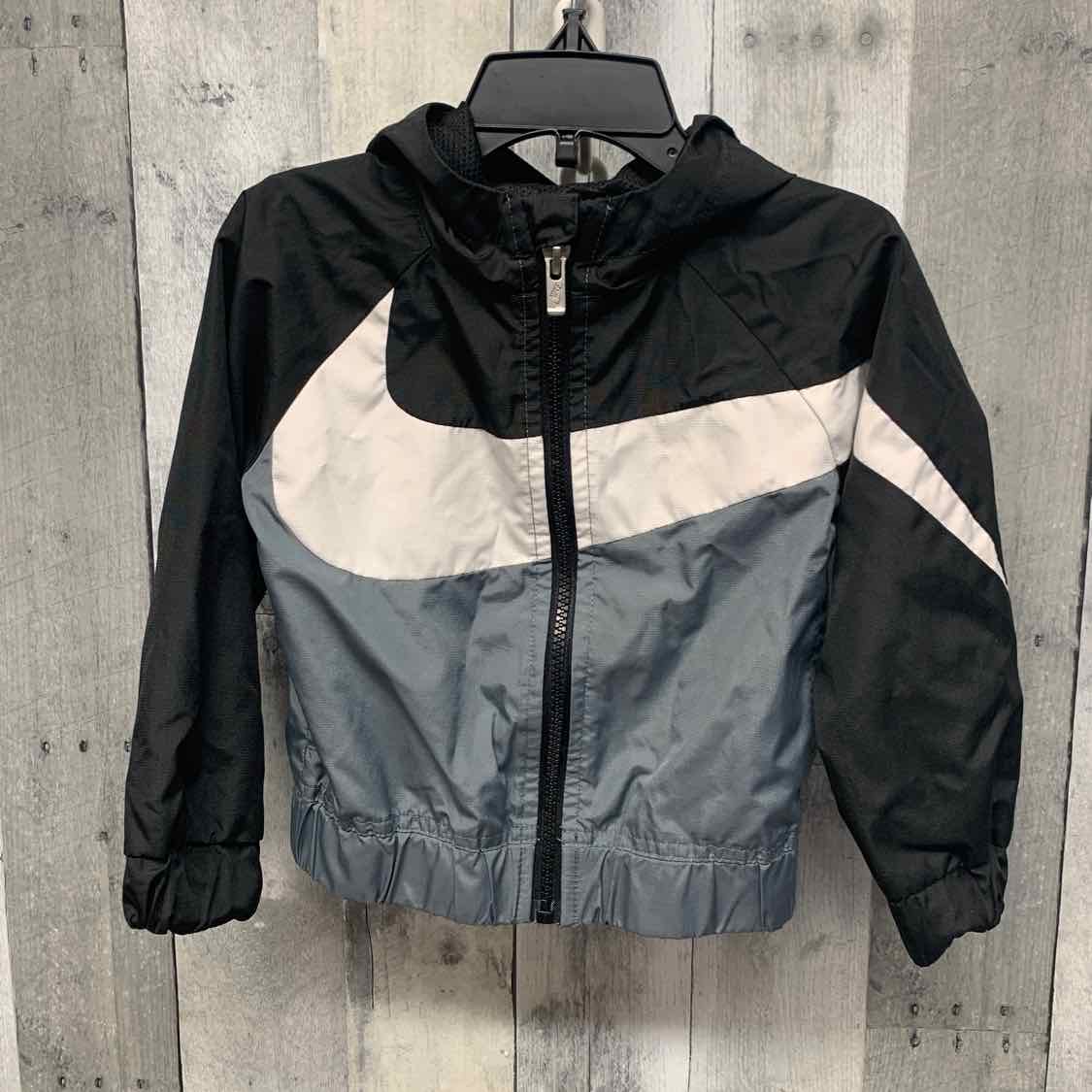 Size 2T Black/Gray Sport Brand Light Jacket