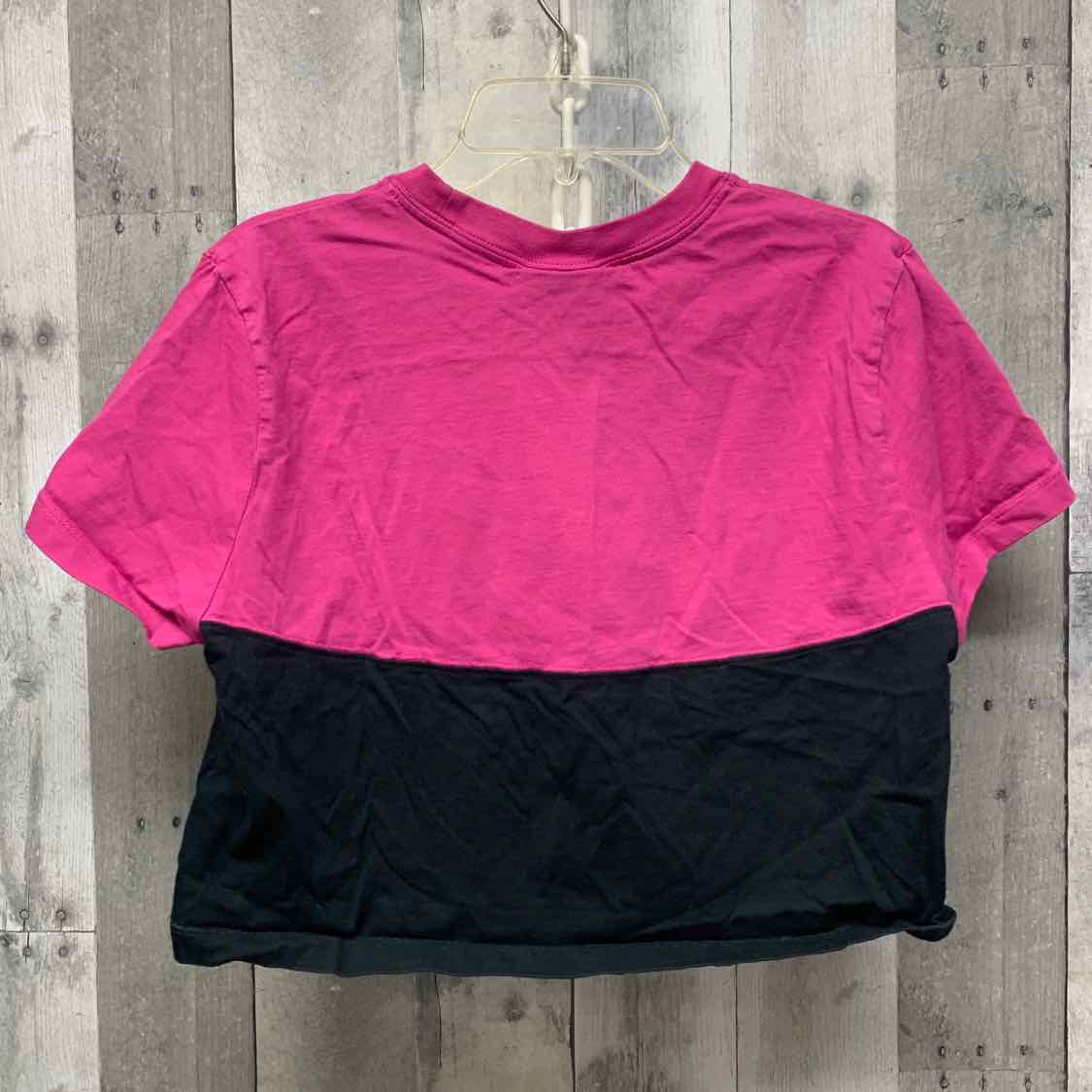 Size Medium Purple/Black Sport Brand T Shirt