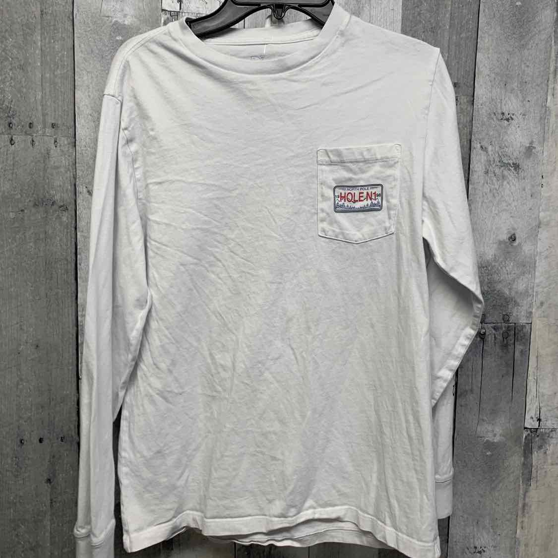 Size Large White Vineyard Vines Long Sleeve Shirt