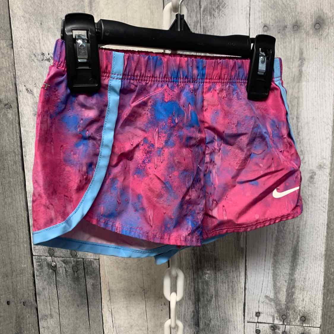 Size 12 Months Pink/Blue Sport Brand Shorts - Athletic