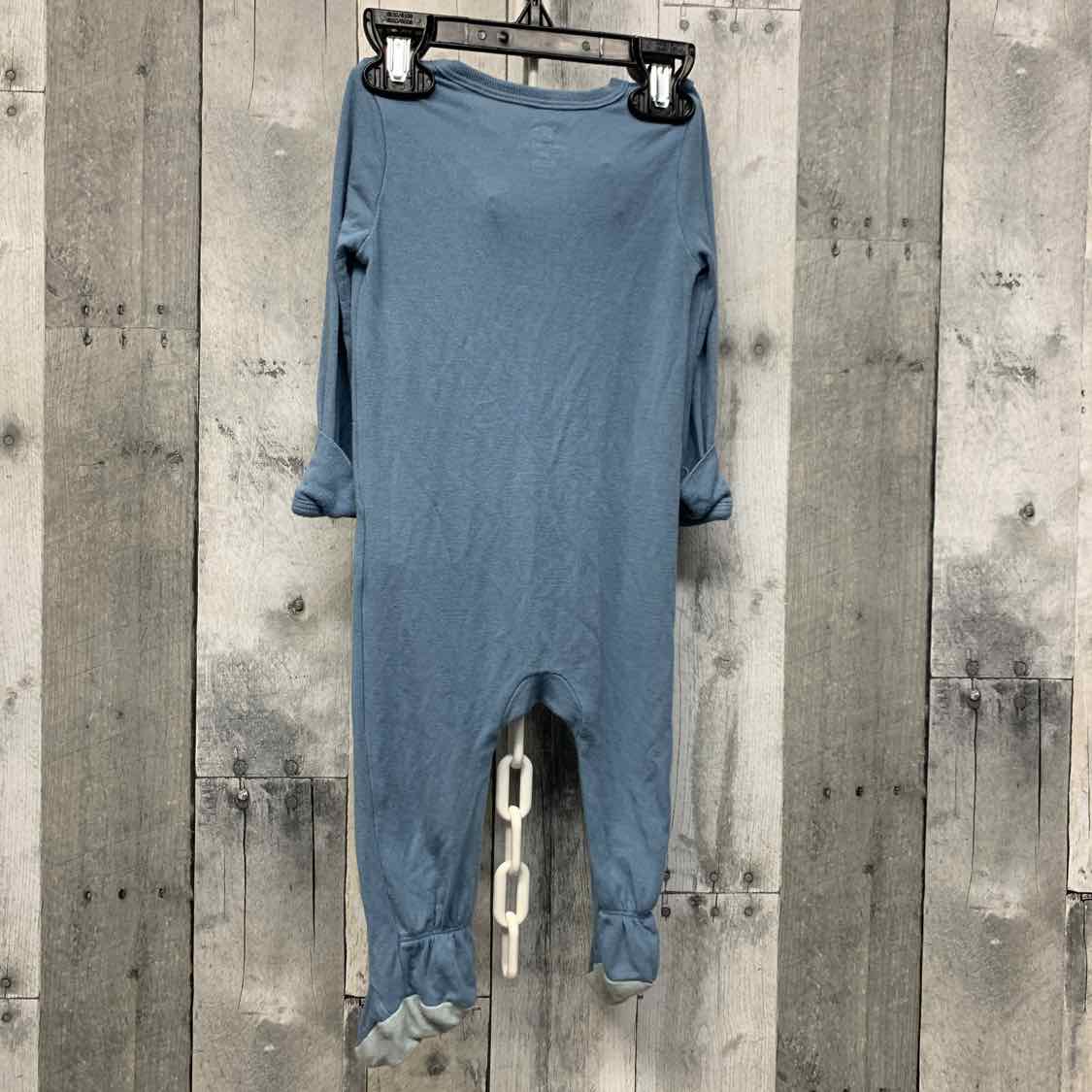 Size 3-6 Months Blue Cloud Island Footy PJs - OodlesCB