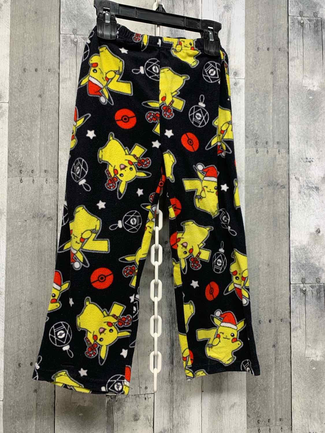 Size 6 Black/Yellow Pokemon PJ Bottoms